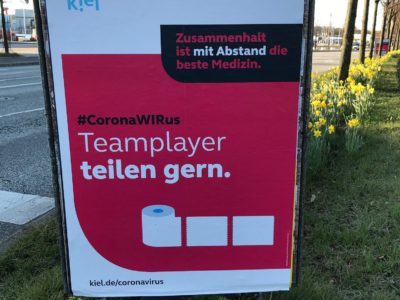 Plakatwerbung – mal anders